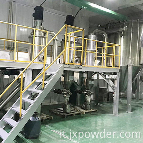 classificatore d'aria a doppio rotore double rotor air classifier